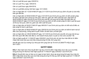 Quyết định 2221/QĐ-UBND 2021 thí điểm nhập khẩu dược liệu qua cửa khẩu Chi Ma tỉnh Lạng Sơn