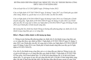 Thông tư 104/2021/TT-BTC xác định yếu tố cấu thành trong công thức giá cơ sở xăng dầu