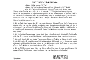 Công điện 1662/CĐ-TTg 2021 tăng cường rà soát công tác tiêm vắc xin COVID19