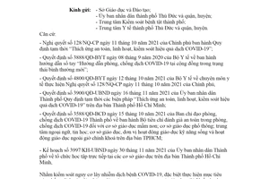 Công văn 9038/SYT-NVY 2021 Phương án kiểm soát COVID19 trường học Sở Y tế Hồ Chí Minh