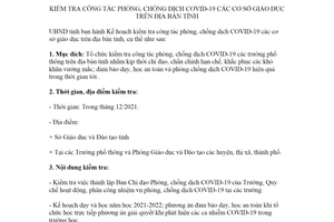 Kế hoạch 11770/KH-UBND 2021 kiểm tra công tác phòng chống dịch COVID19 Đắk Lắk