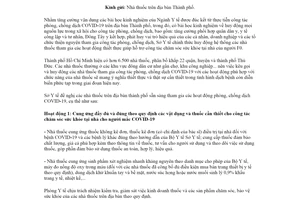 Công văn 9297/SYT-NVD 2021 huy động nhà thuốc phòng chống COVID19 Sở Y tế Hồ Chí Minh