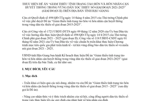 Kế hoạch 210/KH-UBND 2021 giảm thiểu tảo hôn dân tộc thiểu số Hậu Giang 2021 2025
