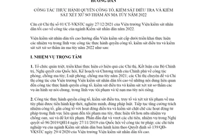 Hướng dẫn 04/HD-VKSTC 2022 thực hành quyền công tố kiểm sát điều tra xét xử sơ thẩm án ma túy