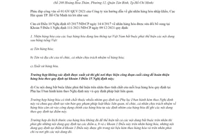 Công văn 3369/HQTPHCM-GSQL 2021 nhãn hàng hóa nhập khẩu Cục Hải quan Hồ Chí Minh