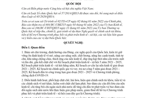 Nghị quyết 43/2022/QH15 chính sách tài khóa tiền tệ phục hồi phát triển kinh tế xã hội