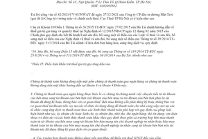 Công văn 1461/CTHN-TTHT 2022 thanh toán qua tài khoản chứng khoán Cục Thuế Hà Nội