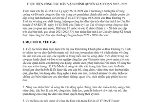 Kế hoạch 13/KH-UBND 2022 công tác dân vận chính quyền Lào Cai 2022 2026