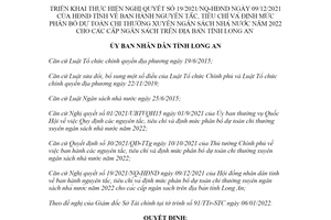 Quyết định 09/2022/QĐ-UBND thực hiện Nghị quyết 19/2021/NQ-HĐND Long An