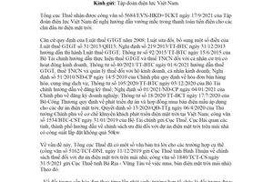 Công văn 347/TCT-DNNCN 2022 thanh toán đối với điện mặt trời mái nhà