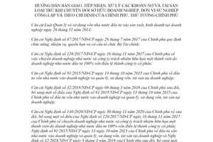 Thông tư 07/2022/TT-BTC bàn giao xử lý khoản nợ khi chuyển đổi sở hữu doanh nghiệp