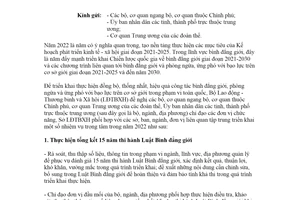 Công văn 418/LĐTBXH-BDG 2022 triển khai công tác bình đẳng giới