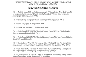 Quyết định 747/QĐ-UBND 2022 phê duyệt Kế hoạch phòng chống bệnh Dại Quảng Trị