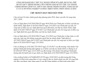 Quyết định 758/QĐ-UBND 2022 công bố thủ tục hành chính thủy sản Sở Nông nghiệp Cà Mau