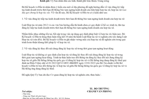 Công văn 1502/BKHĐT-ĐKKD 2022 đăng ký kinh doanh trước thời hạn thông báo tạm ngừng