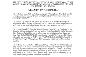 Quyết định 203/QĐ-UBND.HC 2022 phê duyệt nhiệm vụ Quy hoạch vùng Lai Vung Đồng Tháp