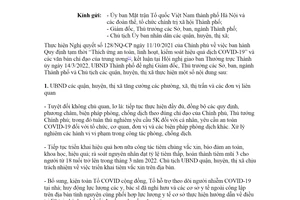 Công văn 735/UBND-KGVX 2022 triển khai thích ứng an toàn mở cửa du lịch tình hình mới Hà Nội