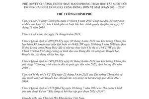 Quyết định 387/QĐ-TTg 2022 Đẩy mạnh phong trào học tập suốt đời trong gia đình dòng họ