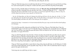 Công văn 1024/TCT-VP 2022 hoàn thuế giá trị gia tăng đối với tinh bột sắn