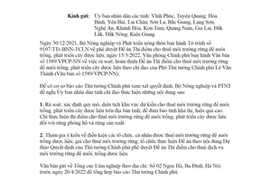 Công văn 2079/BNN-TCLN 2022 hoàn thiện Đề án cho thuê môi trường rừng phát triển dược liệu