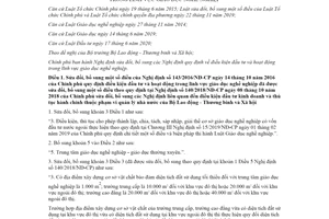 Nghị định 24/2022/NĐ-CP sửa đổi Nghị định điều kiện đầu tư lĩnh vực giáo dục nghề nghiệp