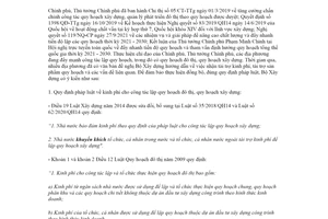 Công văn 1154/BXD-QHKT 2022 tăng cường quản lý lập quy hoạch đô thị