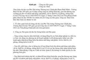 Công văn 32/BTC-BCĐ389 2022 đấu tranh chống hàng giả sinh phẩm phòng chống Covid 19